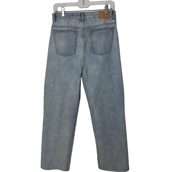 Avec Les Filles Womens Jeans Size 29 High Rise Light Wash Blue Denim Cotton - Picture 2 of 11